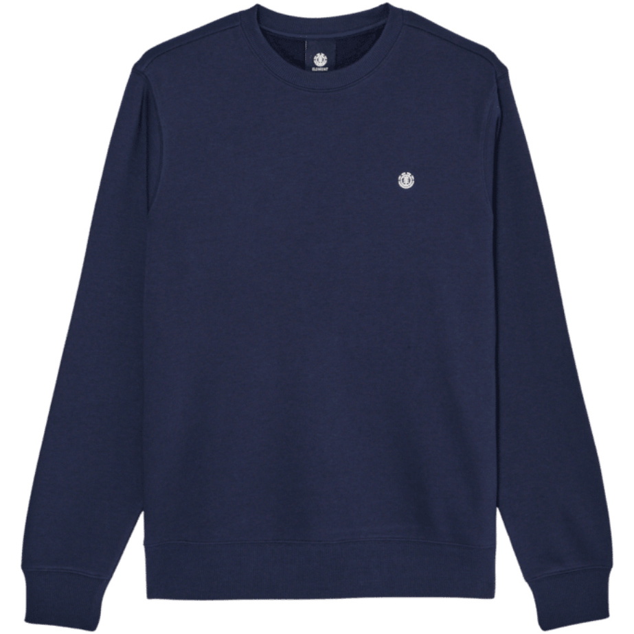 2026 Element Mens Icon Embroidery Crew Sweatshirt ELYFT00197 - Eclipse Navy